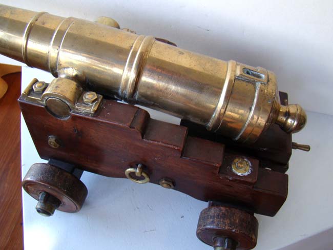A late 19th or early 20th century model of a War of 1812 period naval cannon — image 2